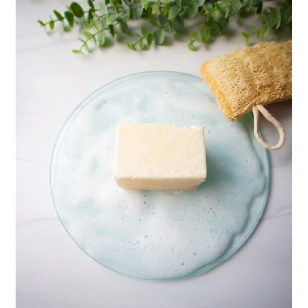 Natural Dish Soap Bar, 5.2 oz Citrus Kitchen Cleaner