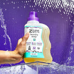 Natural Laundry Detergent, Sea Salt Scent, 32 fl oz Concentrated Soap for HE and Standard Washers