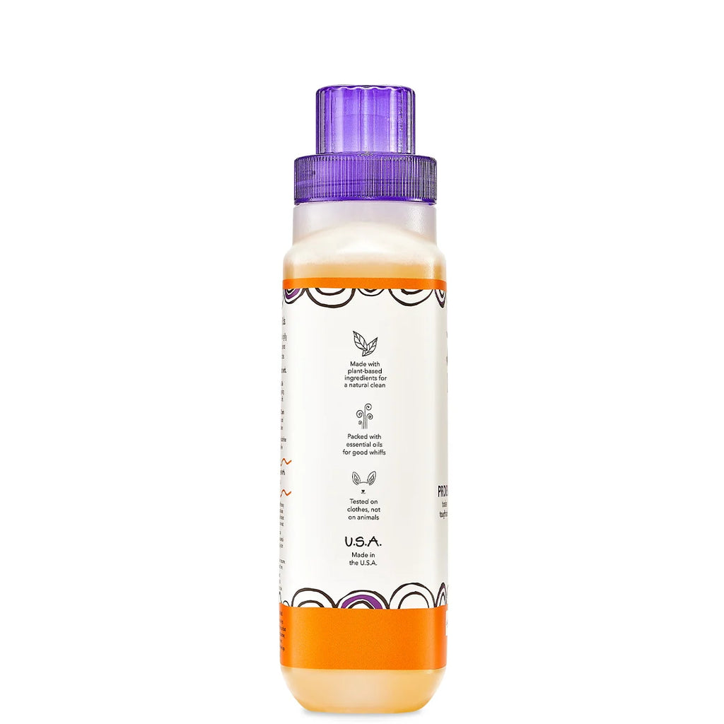 Natural Laundry Detergent Soap, Sweet Orange Scent, 32 fl oz Concentrated Formula for HE and Standard Washers