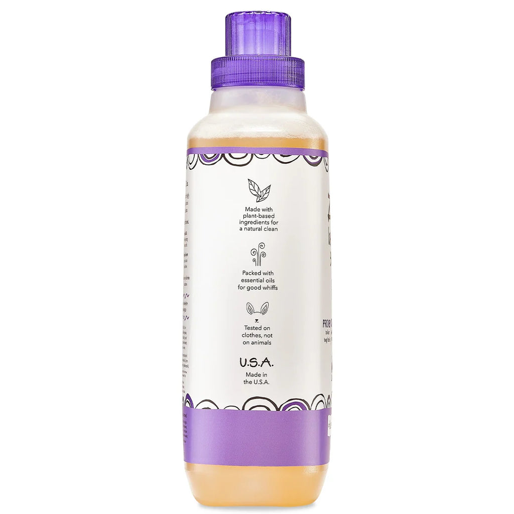 Natural Lavender Laundry Detergent Soap, 64 fl oz Concentrated Low-Sudsing Formula for HE and Standard Washers