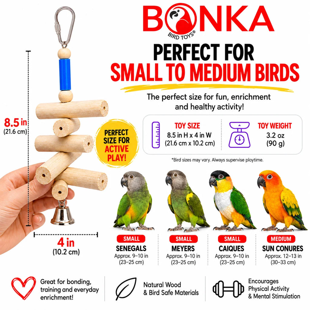 Natural Sola Bird Toy