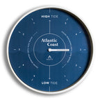 Navy Blue Coastal Tide Clock