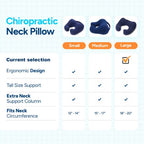 Neck Pillow in Large Blue Size