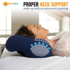 Neck Pillow in Large Blue Size