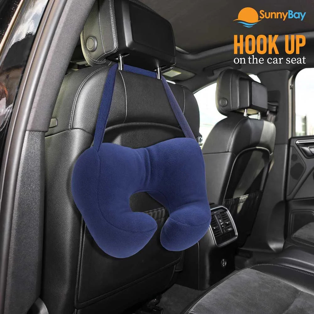 Neck Pillow in Large Blue Size