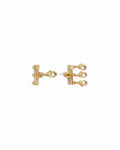 Necklace Layering Clasp for Stacking Up to 3 Chains in Gold, Silver, or Rose Gold Finishes — Gold