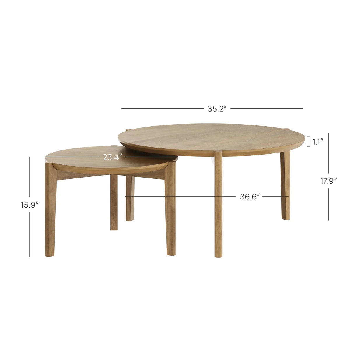 Nesting Coffee Table Set