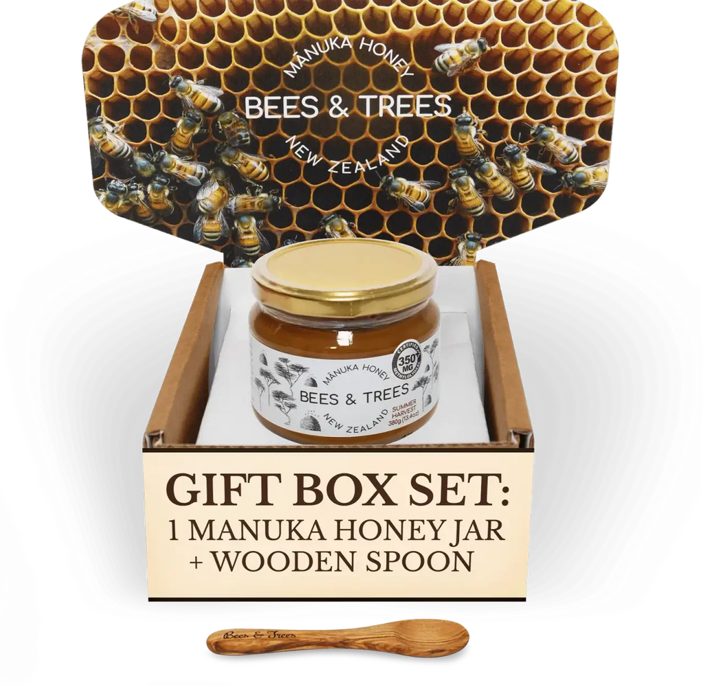 New Zealand Manuka Honey Gift Box, MGO350+