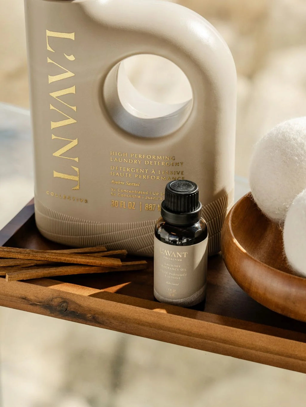 New Zealand Wool Dryer Balls & Laundry Oil Bundle