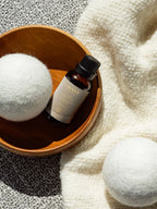 New Zealand Wool Dryer Balls & Laundry Oil Bundle