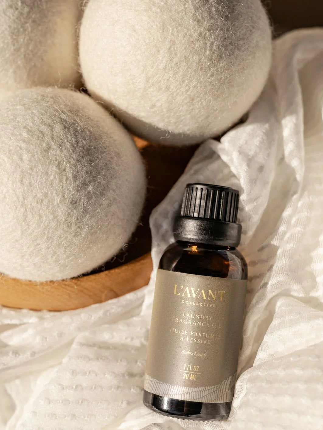 New Zealand Wool Dryer Balls & Laundry Oil Bundle