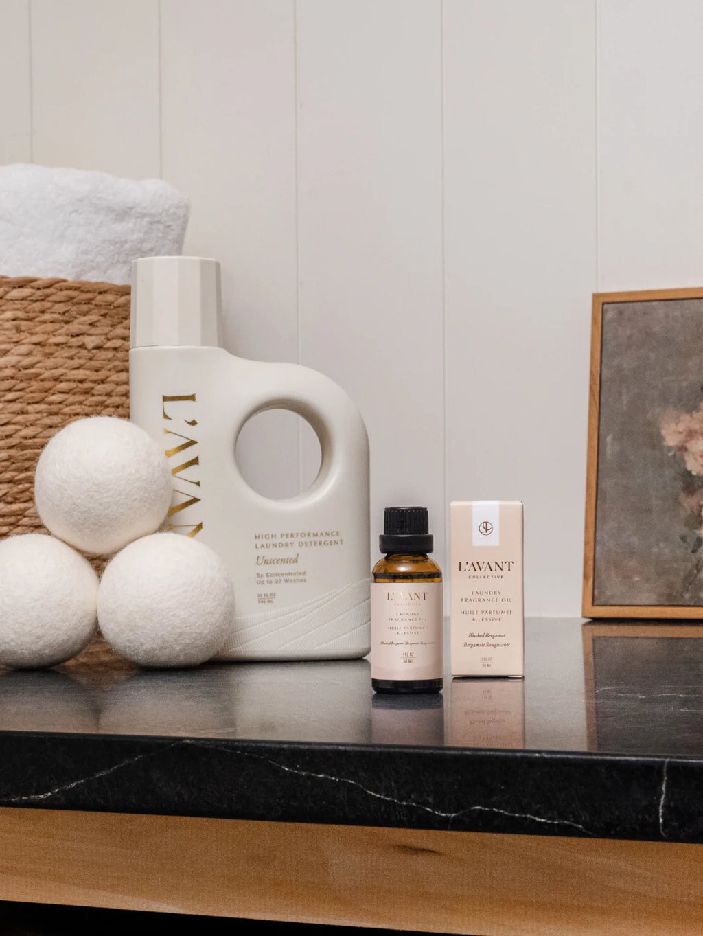 New Zealand Wool Dryer Balls & Laundry Oil Bundle