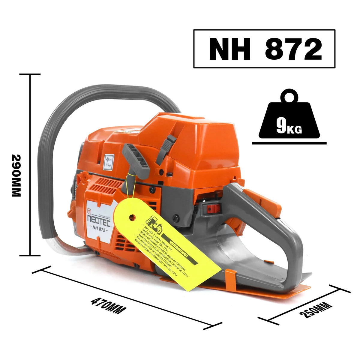 NH872 Gas Chainsaw