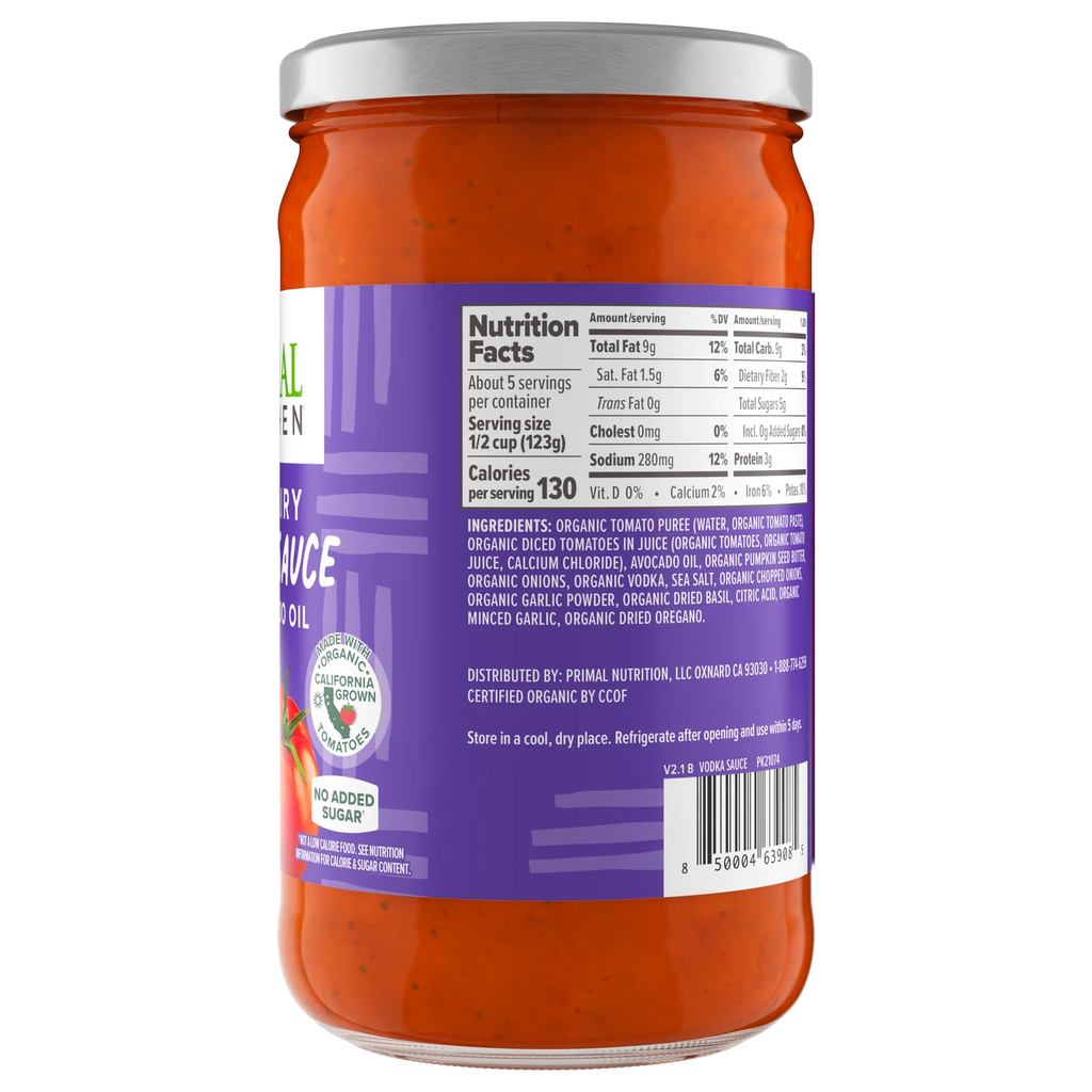 No Dairy Vodka Pasta Sauce