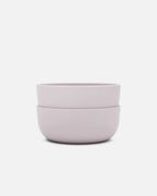 Non-Suction Silicone Bowls, 2 Pack, Lavender-2 Pack
