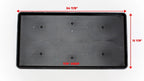 Nursery Solid Bottom Trays, UV-Treated BPA-Free Recycled Polypropylene 10-Pack for Microgreens and Wheatgrass