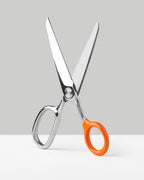 Office Scissors, Stainless Steel + Orange