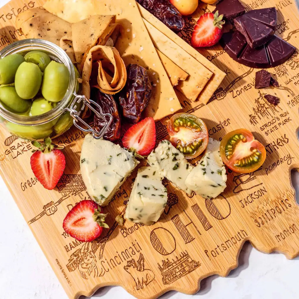 Ohio Bamboo Cutting Board