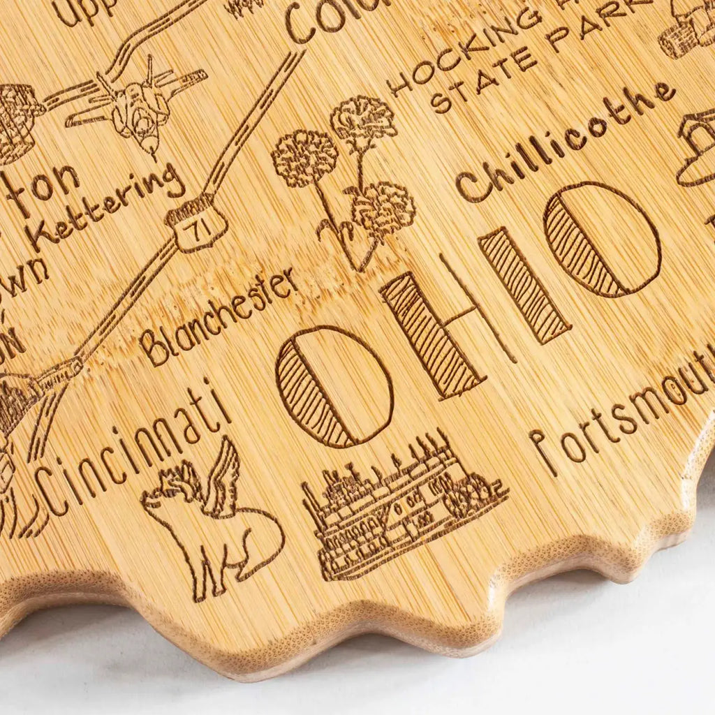 Ohio Bamboo Cutting Board