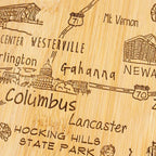 Ohio Bamboo Cutting Board