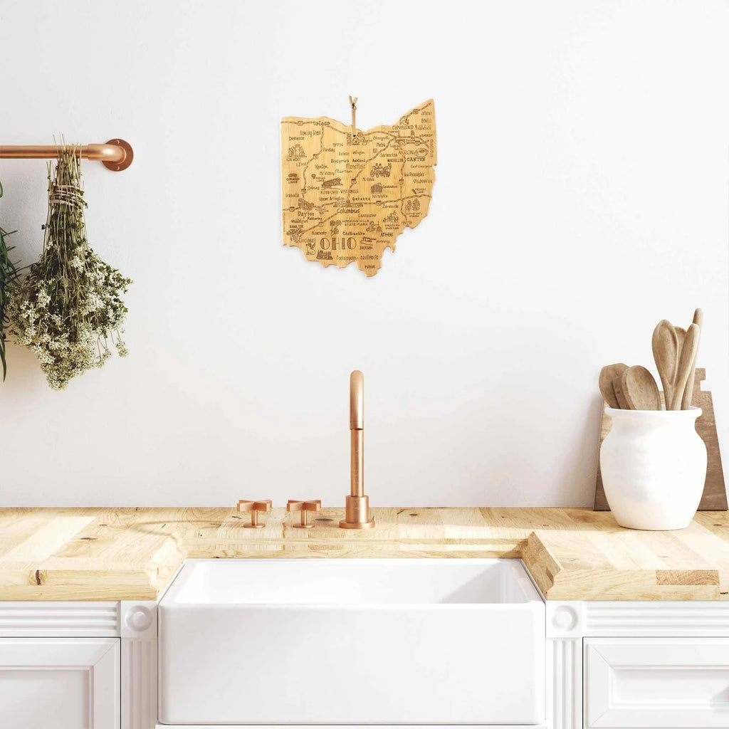 Ohio Bamboo Cutting Board