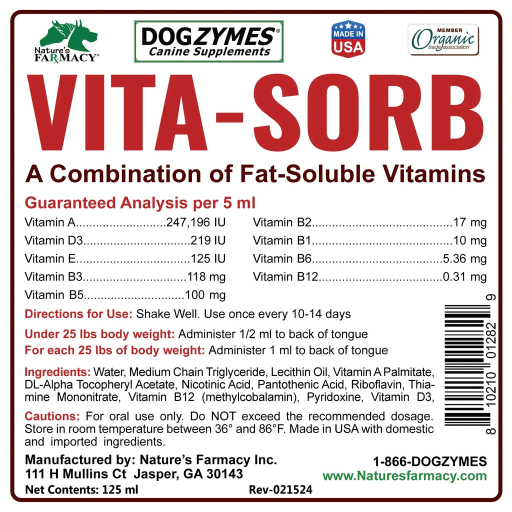 Oral Liquid B Vitamin Supplement