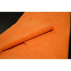Orange Brushed Microfiber Towel