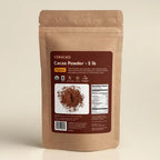 Organic Cacao Powder from Single-Origin Peruvian Criollo Beans for Baking and Drinks in 1 lb or 5 lb Bags