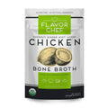 Organic Chicken Bone Broth with Coconut, Ginger, Mint and Lemon for Soups, Grains and Braising, 6–24 Pouch Packs