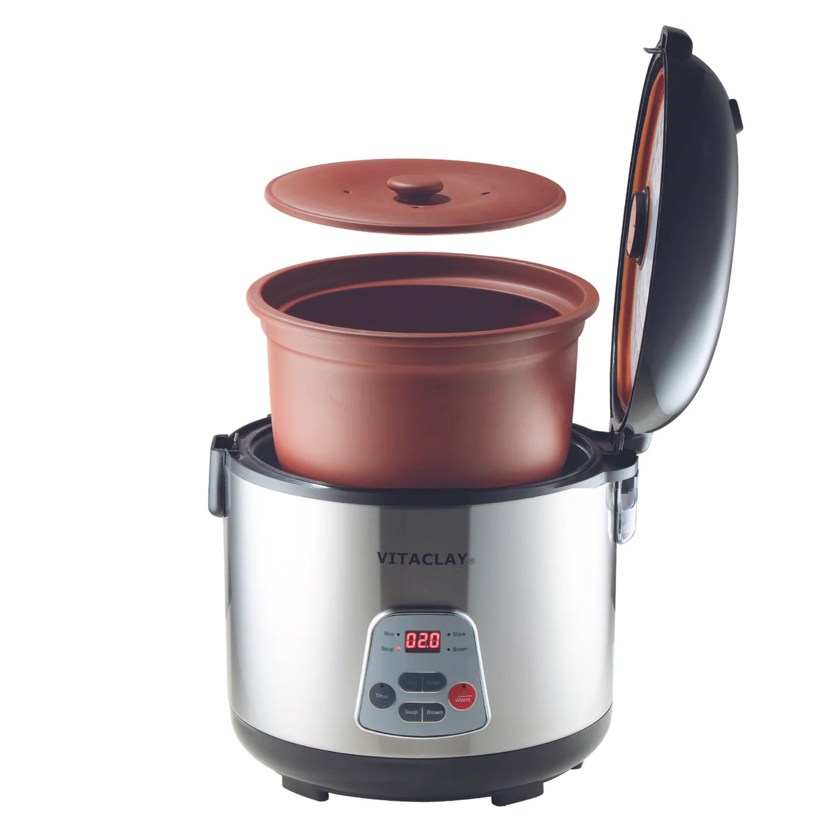 Organic Clay Rice Cooker and Slow Cooker