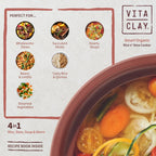 Organic Clay Rice Cooker and Slow Cooker