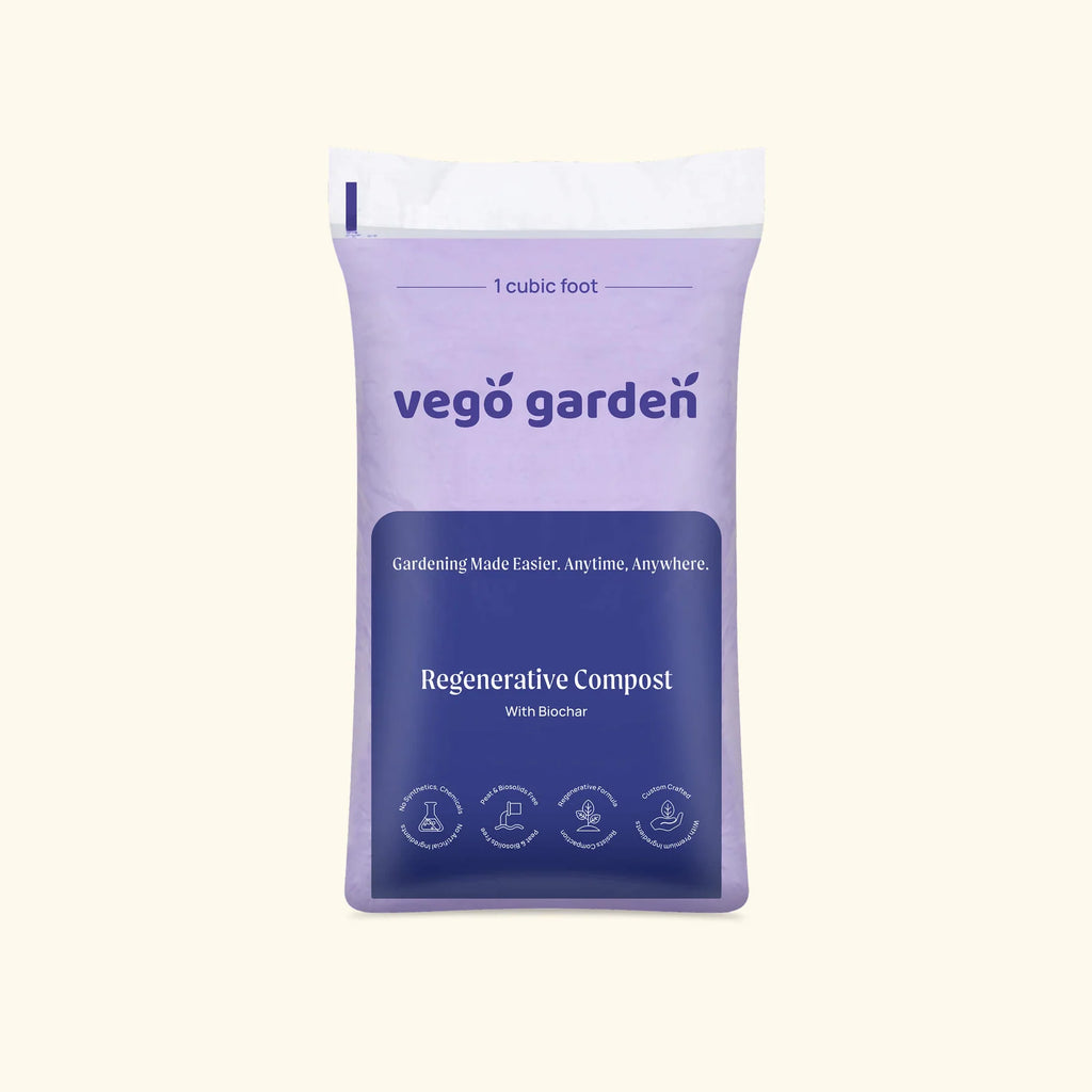 Organic Compost and Biochar Soil Mix