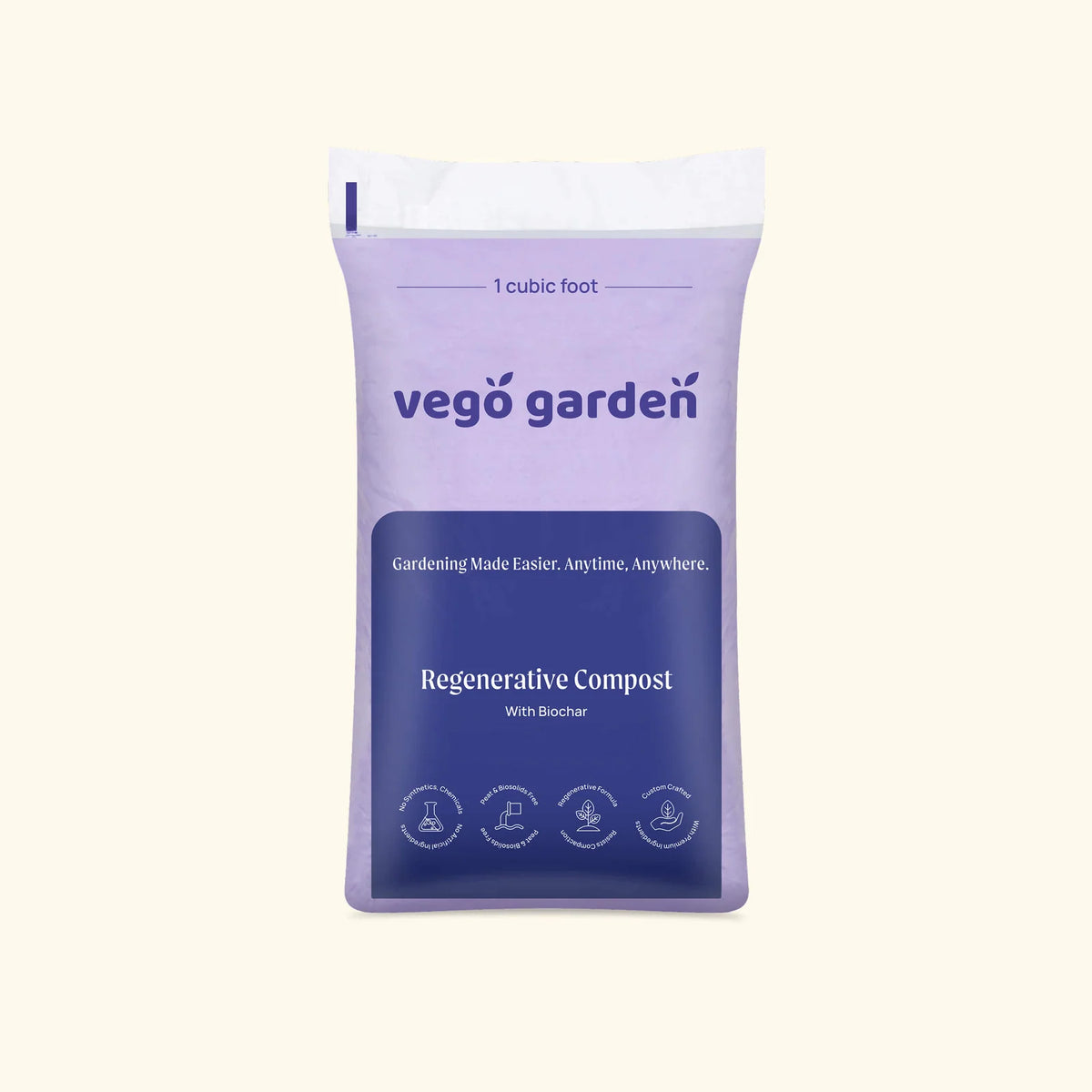 Organic Compost and Biochar Soil Mix