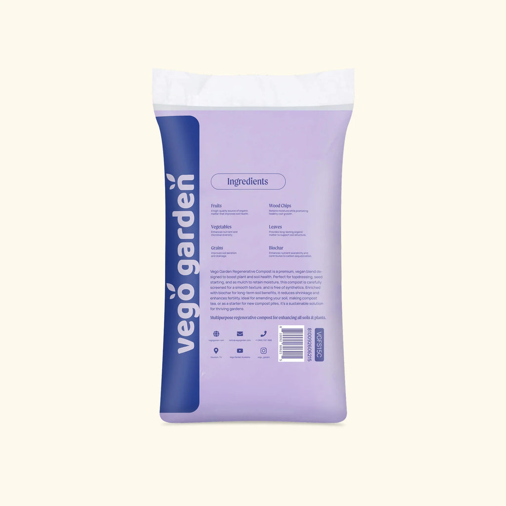 Organic Compost and Biochar Soil Mix
