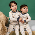 Organic Cotton Baby Boy Sleeper in a Snug Fit