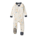 Organic Cotton Baby Boy Sleeper in a Snug Fit