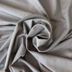 Organic Cotton Percale Sheet Set with Crisp Breathable Feel and Color-Coded Bands for Twin to California King Beds