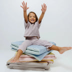 Organic Cotton Play Mat for Baby Tummy Time and Everyday Play, Comfortable and Easy to Clean