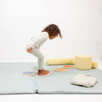 Organic Cotton Play Mat for Baby Tummy Time and Everyday Play, Comfortable and Easy to Clean