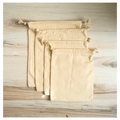 Organic Cotton Produce Bags Set of 4