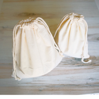 Organic Cotton Produce Bags Set of 4