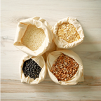 Organic Cotton Produce Bags Set of 4
