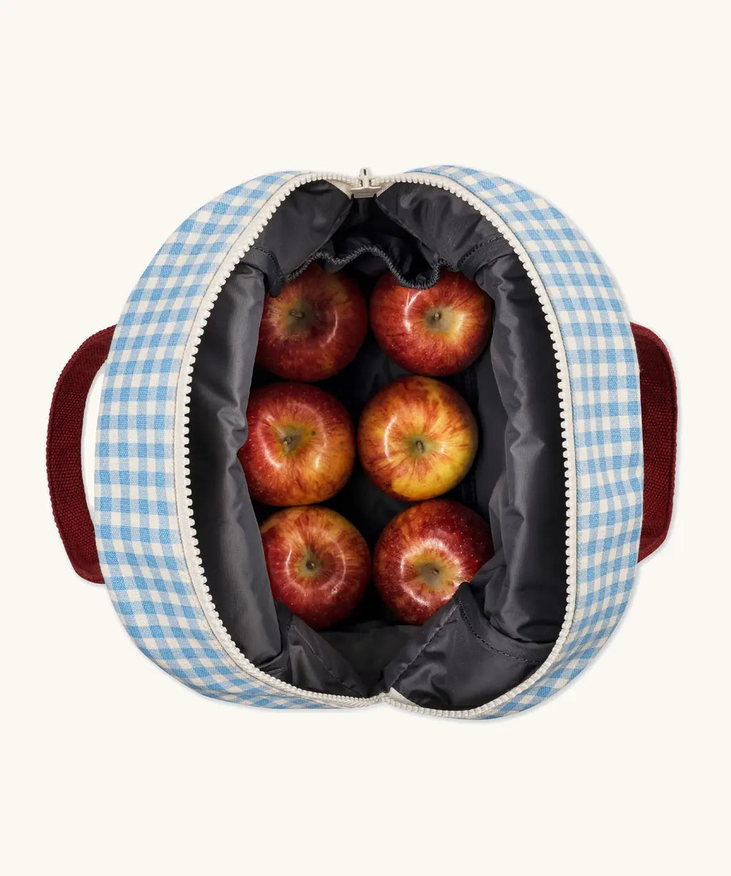 Organic Cotton Zipper Lunch Bag