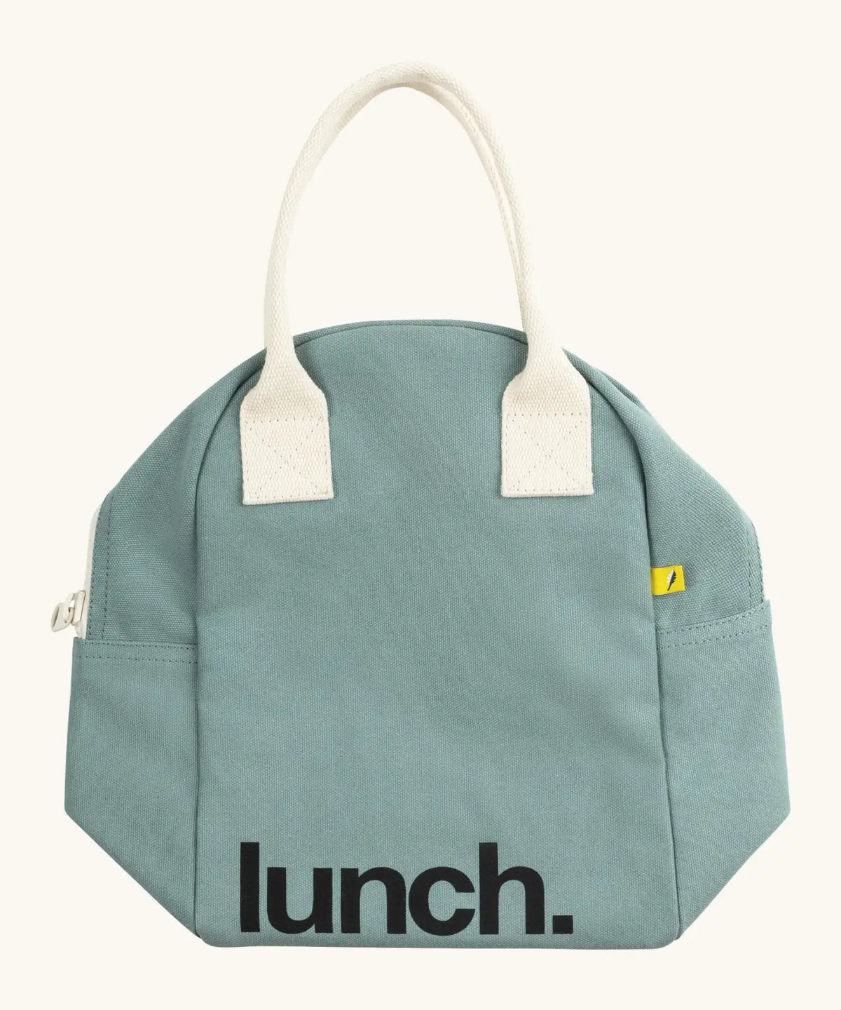 Organic Cotton Zipper Lunch Bag