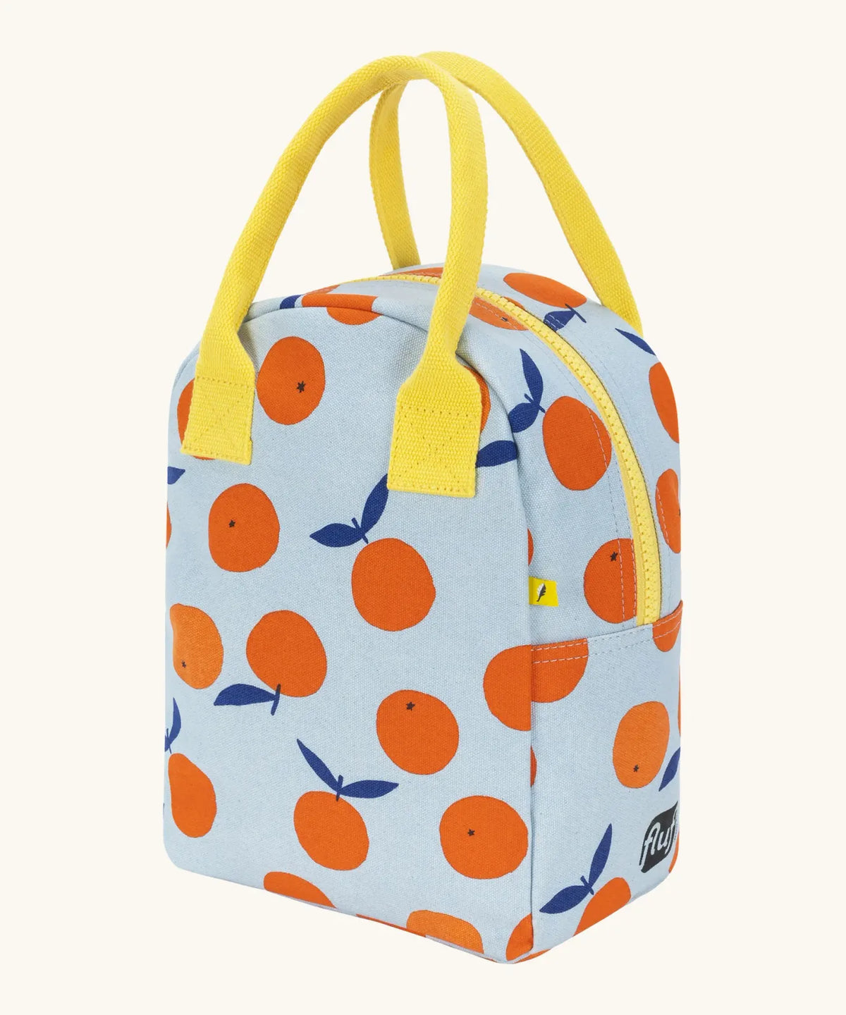 Organic Cotton Zipper Lunch Bag