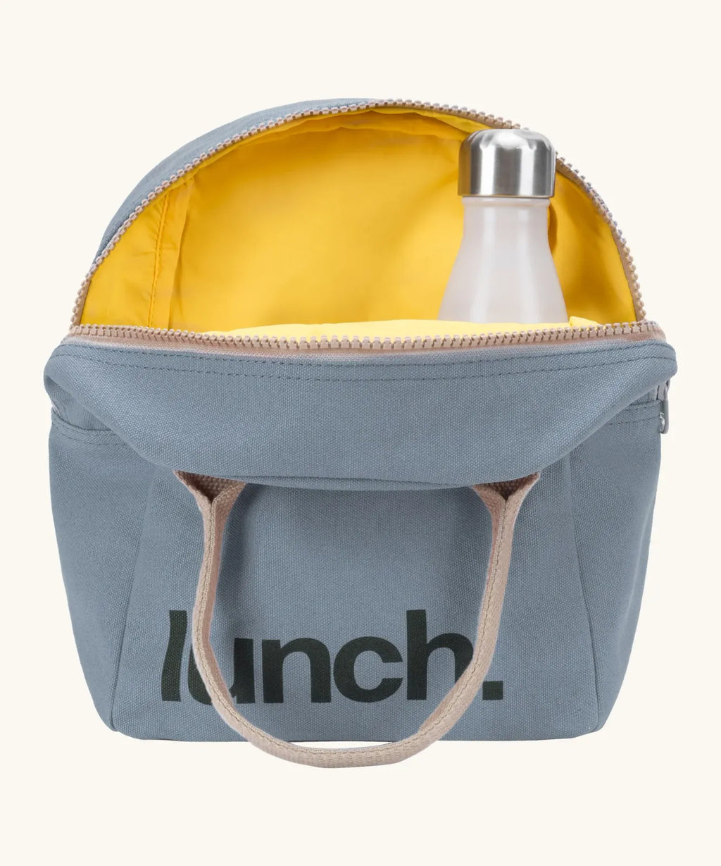 Organic Cotton Zipper Lunch Bag