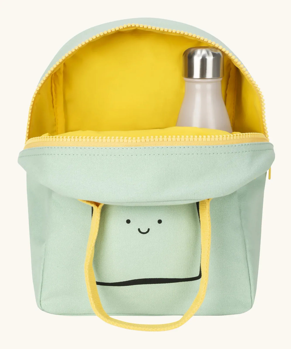 Organic Cotton Zipper Lunch Bag