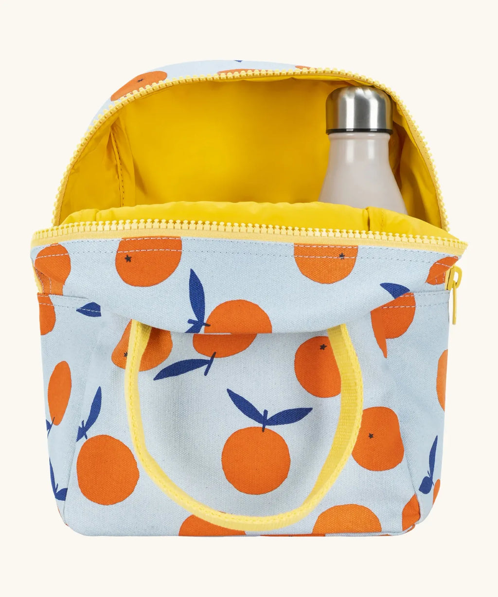 Organic Cotton Zipper Lunch Bag