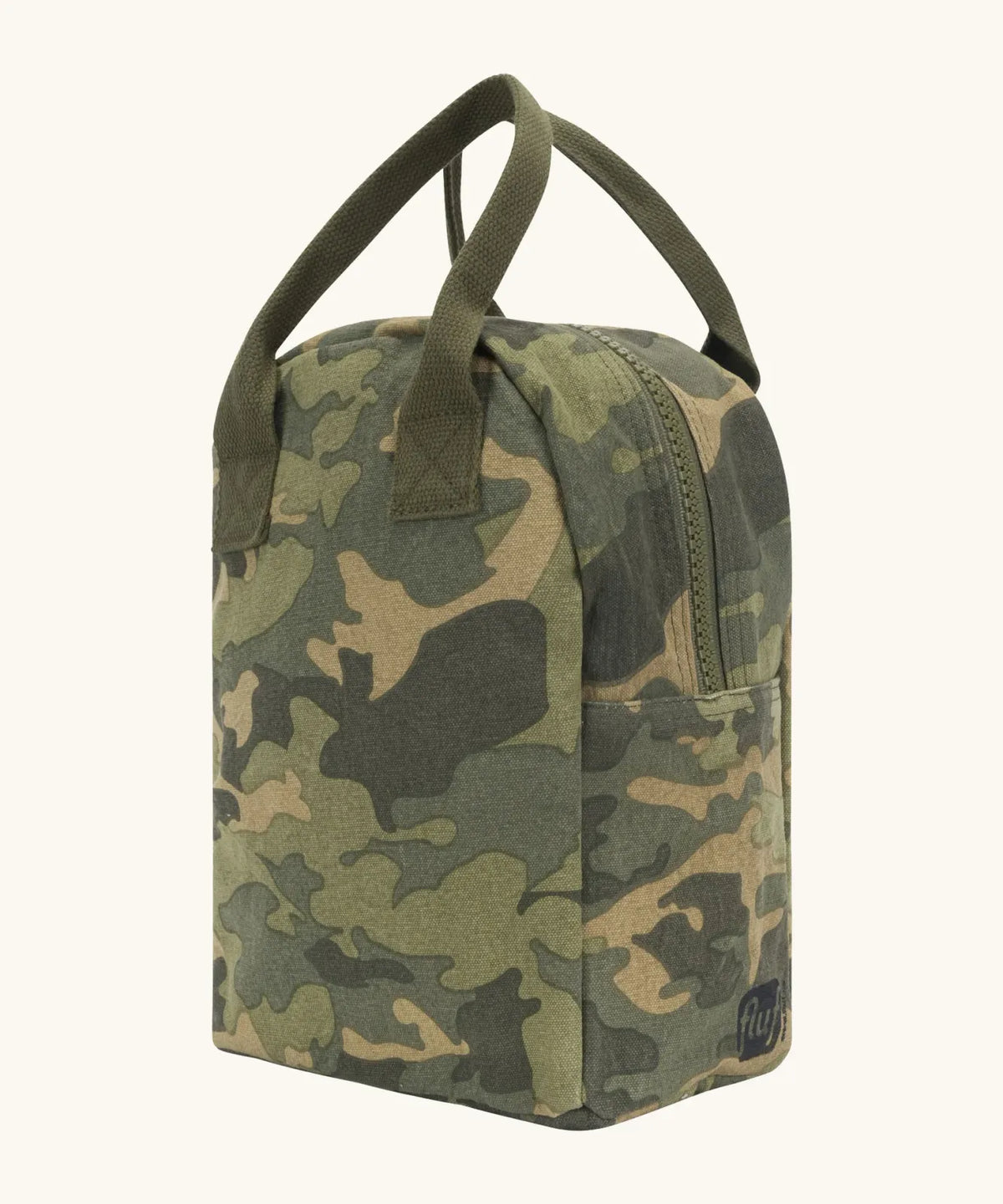 Organic Cotton Zipper Lunch Bag