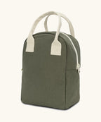 Organic Cotton Zipper Lunch Bag